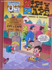 Tebeos: COLECCIÓN OLÉ! - ZIPI Y ZAPE - CARRUSEL DE TRASTADAS - ED. BRUGUERA 1ª ED. 1978.